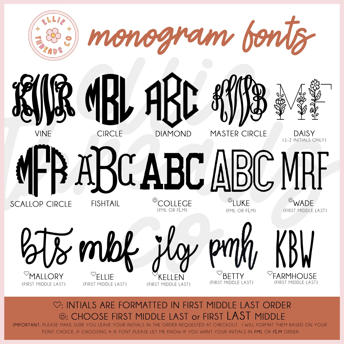 Farmhouse Monogram Crewneck Sweatshirt