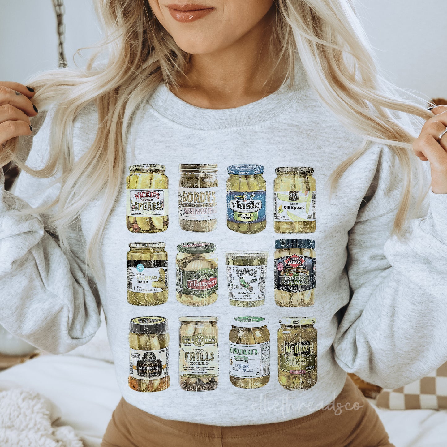 Vintage Pickle Jars Sweatshirt
