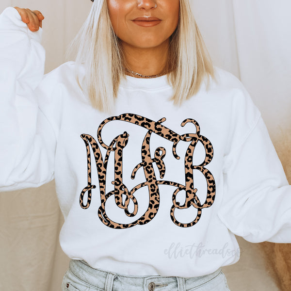 monogram sweatshirts